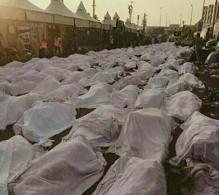 گزارش تصویری از حادثه منا (۲)