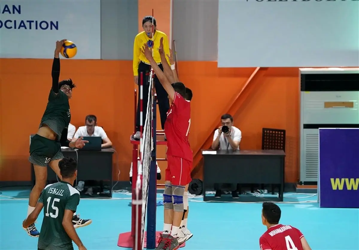 تیم والیبال زیر ۱۶ سال ایران قهرمان شد
