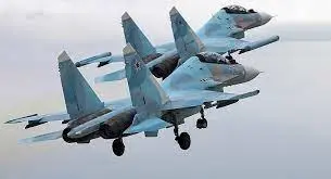 حمله نیروی هوایی روسیه به فرودگاهی در استان کی‌یف

