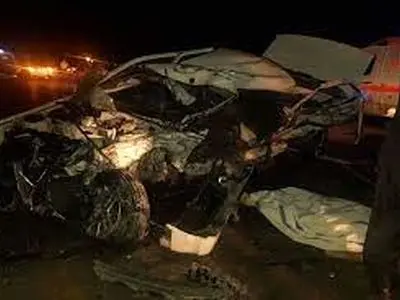 برخورد دو دستگاه خودرو در محور ارتباطی نورآباد به هرسین با یک کشته و ۲ زخمی