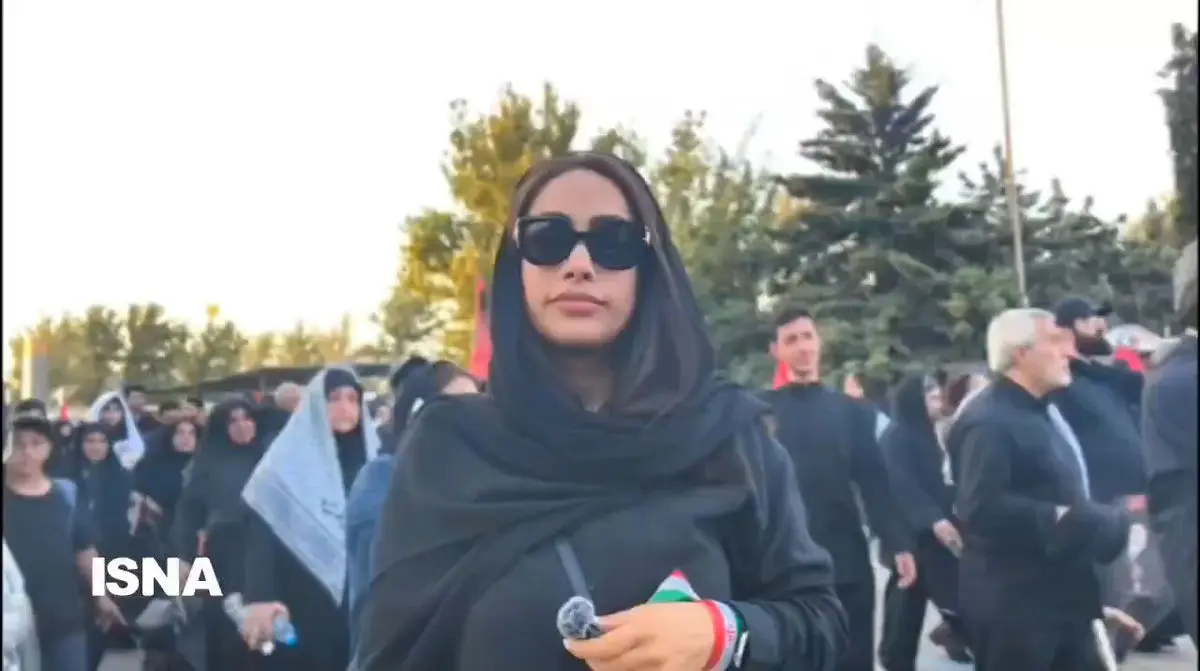 شهروند: من از آلمان آمدم و هر ایرانی این وظیفه را دارد که حتی اگر نمی‌تواند حضور پیدا کند، به هر نوع دیگر پشت کشورش بایستد + فیلم