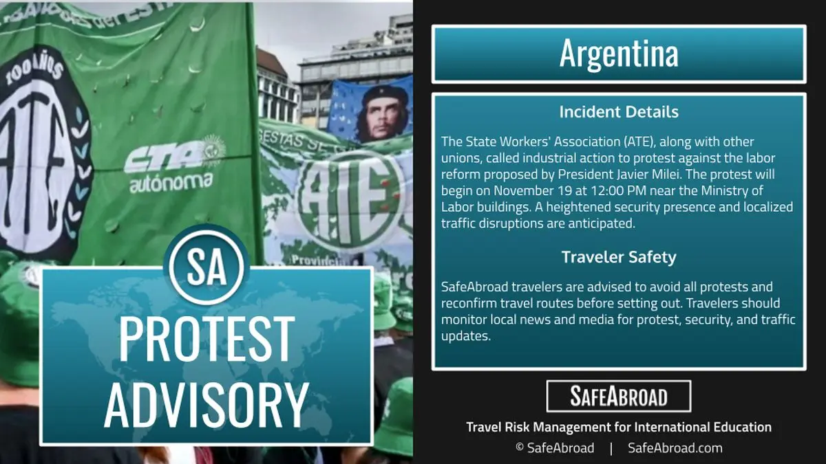 فراخوان اعتصاب کارگران در آرژانتین علیه تغییرات ضد کارگری قانون کار