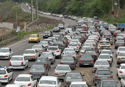 ترافیک سنگین در محور هراز و آزادراه‌های منتهی به تهران