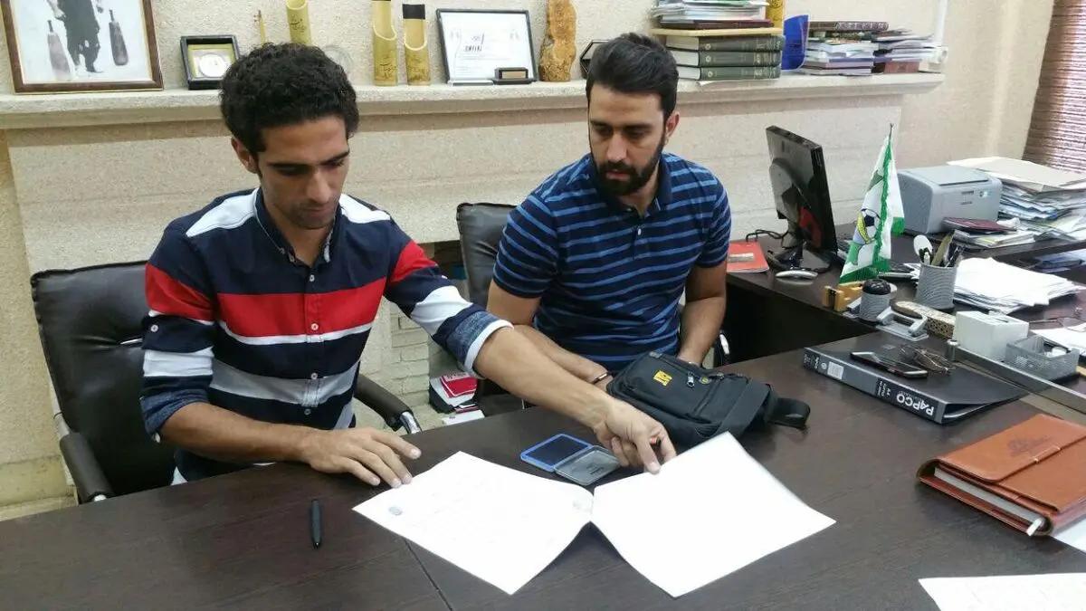 صادقیان با سپیدرود قرارداد بست 