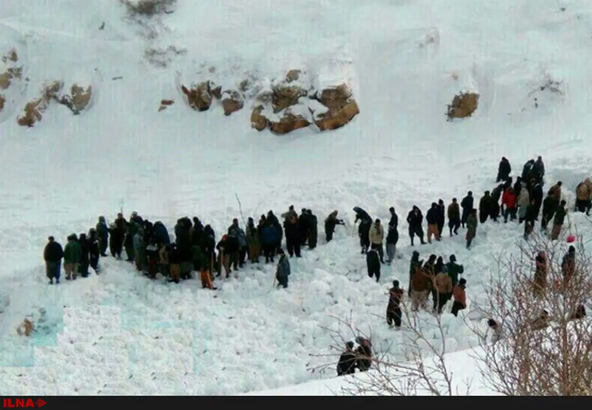 مرگ 4 کولبر در اثر ریزش بهمن در سردشت 
