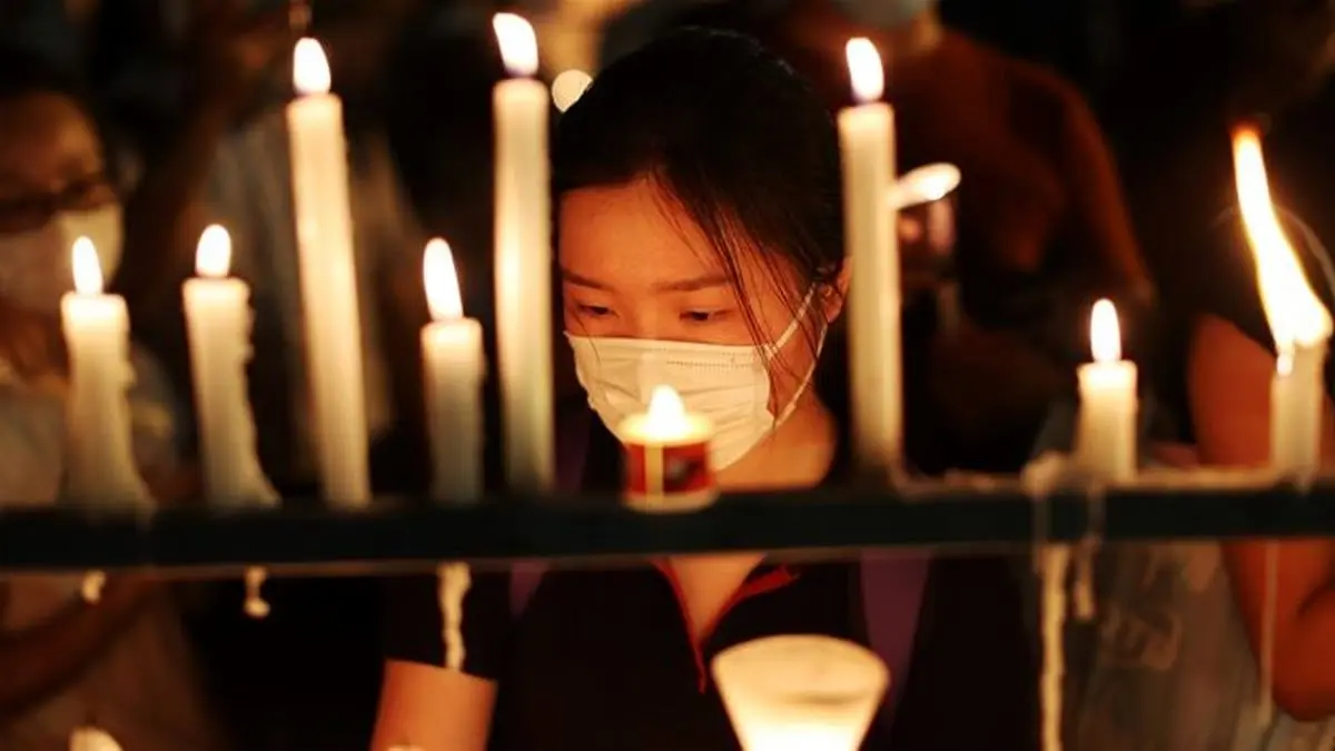 Thousands defy ban to attend Hong Kong vigil for Tiananmen Square