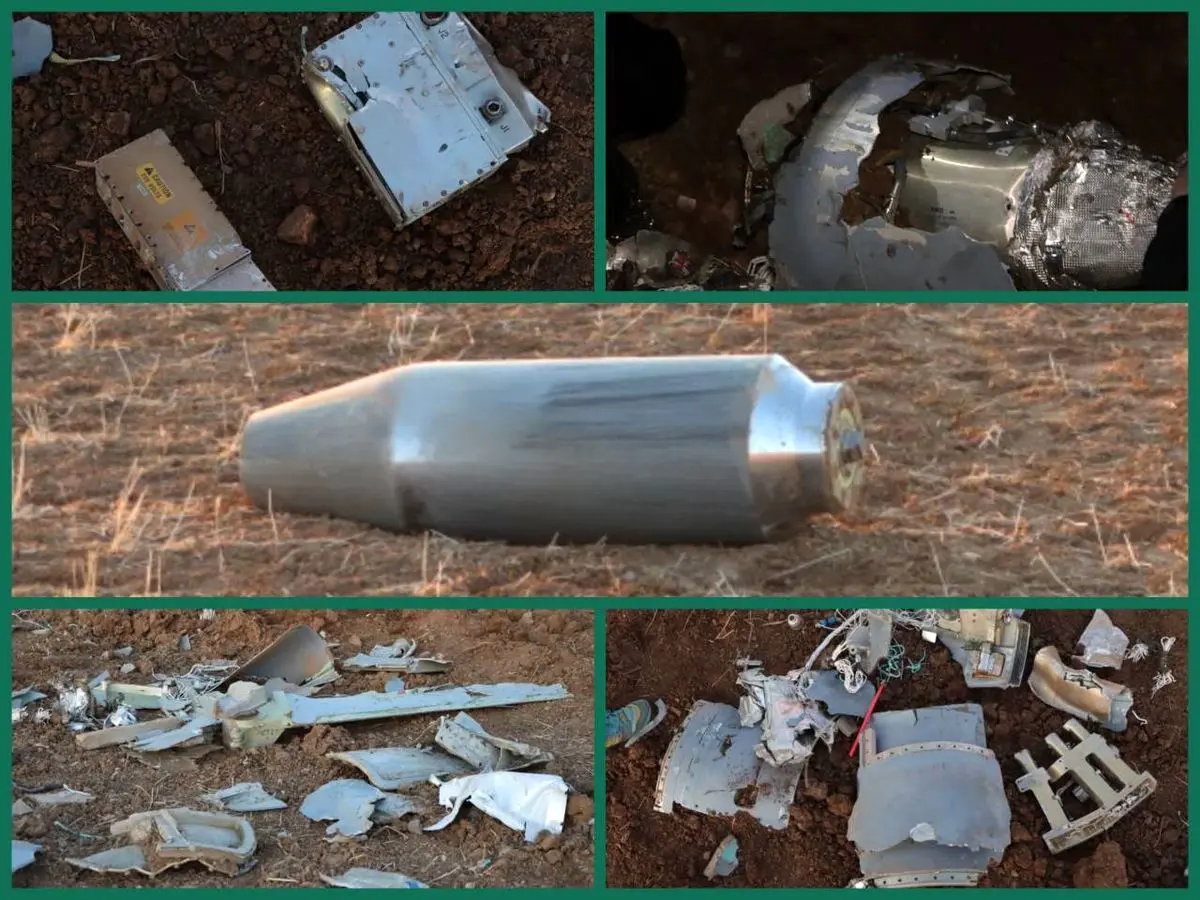 رهیابی و متلاشی کردن یک فروند موشک کروز در استان مرکزی