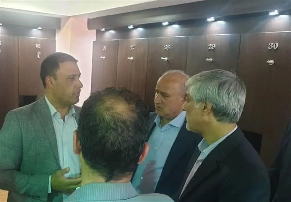  بازدید هاشمی، تاج و نمایندگان سرخابی‌ها از آخرین شرایط ورزشگاه آزادی 