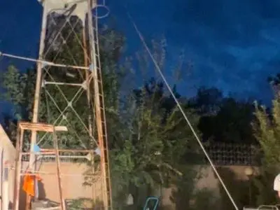 نجات دو کارگر از مرگ در مخزن هوایی شهر صدرا