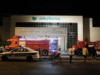 ۲کارگر در حریق بیمارستان مادر قم دچار دودگرفتگی شدند  