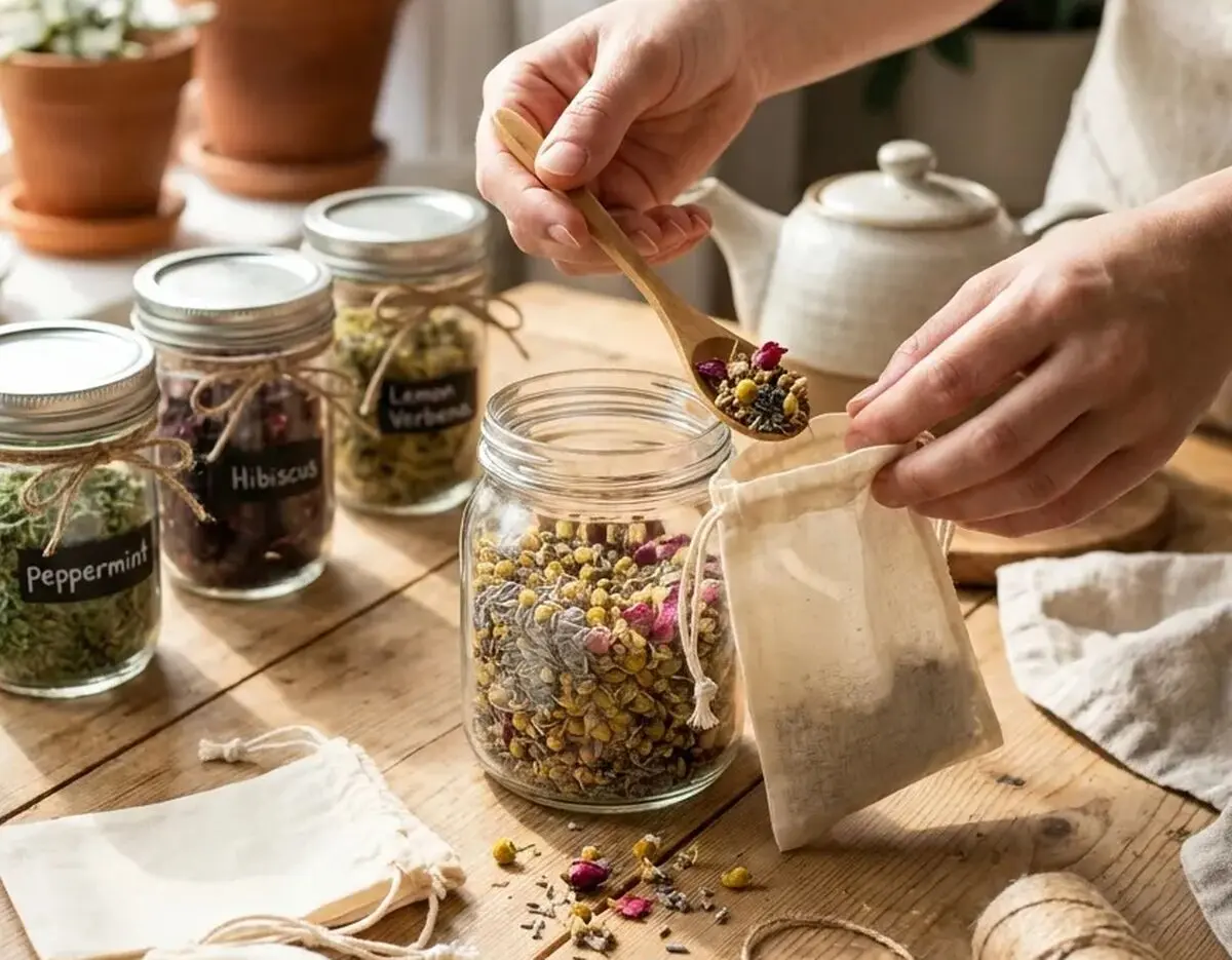 ۲ روش ساده برای درست کردن تی بگ خانگی بدون دردسر 