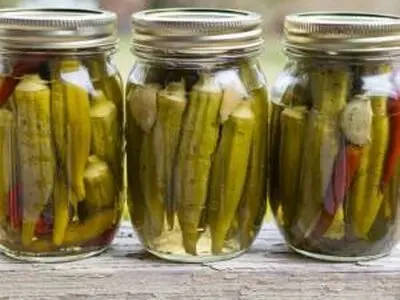 طرز تهیه ترشی بامیه خانگی 