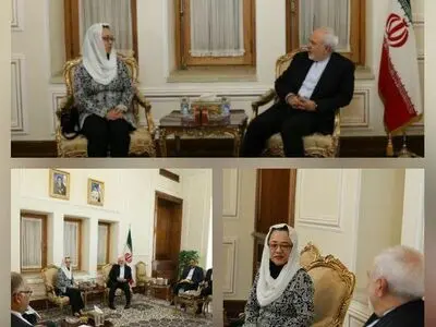 ظریف با معاون دبیرکل سازمان ملل متحد در امور اسکاپ دیدار کرد