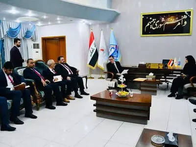 دیدار هیئت اعزامی دانشگاه حضرت معصومه (س) با روسای ۶ دانشگاه عراق