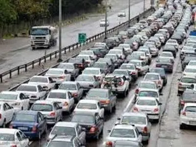 ترافیک نیمه‌سنگین در آزادراه‌های کرج_قزوین و تهران_کرج