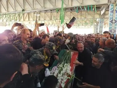 پیکر مطهر ۲ شهید مدافع وطن در کرمانشاه تشییع شد