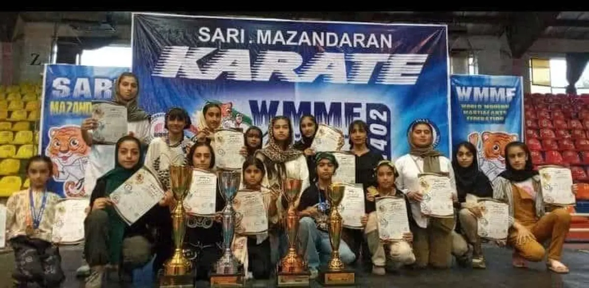 درخشش کاراته کاران دهدز به عنوان نماینده خوزستان در مسابقات کشوری