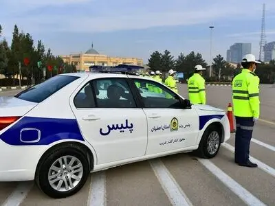 توقیف ۴۰۵۱ خودروی حادثه‌ساز در طرح نوروزی پلیس راه استان اصفهان
