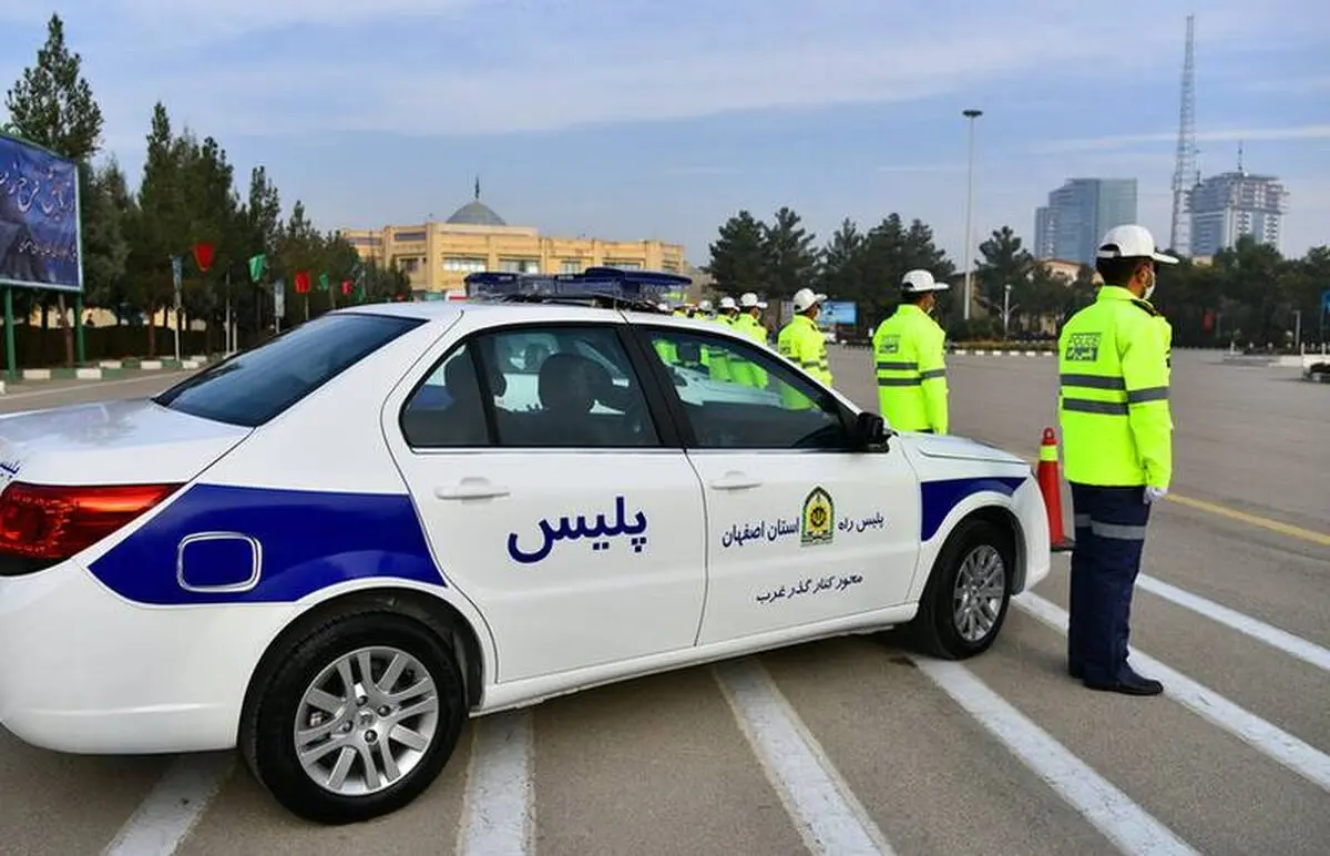 توقیف ۴۰۵۱ خودروی حادثه‌ساز در طرح نوروزی پلیس راه استان اصفهان