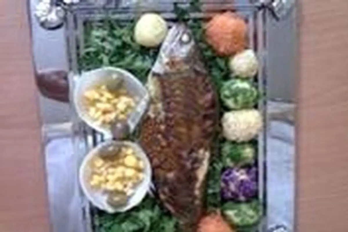 غذاهای آبزی در گوگان آذرشهر، با اهداف آموزشی و ترویجی پخت می‌شود