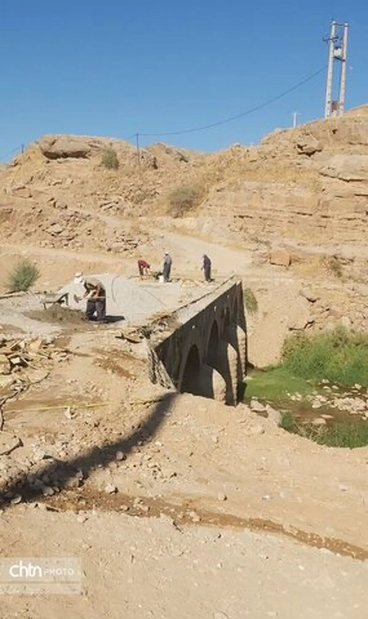  پل تاریخی افرینه لرستان مرمت می‌شود