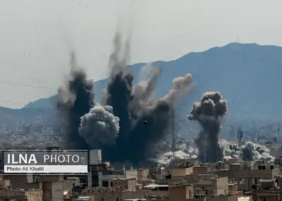 تجاوز هوایی آمریکایی _ صهیونی به مناطق شرق تهران/  ۱۳ اسفند