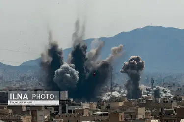 تجاوز هوایی آمریکایی _ صهیونی به مناطق شرق تهران/  ۱۳ اسفند