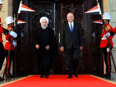 أول تعلیق أمریکی على زیارة روحانی لبغداد: طهران ترید تحویل العراق لمحافظة إیرانیة