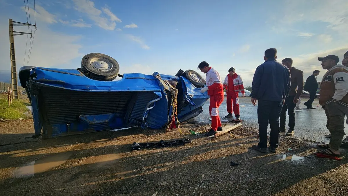 جاده های آذربایجان غربی همچنان قربانی می گیرد/مصدومیت ۲۴ نفر در حوادث جاده‌ای پایان هفته