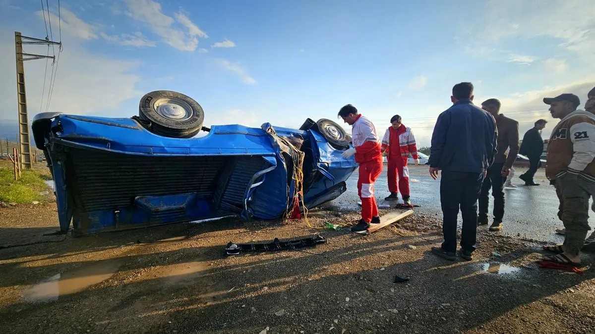 جاده های آذربایجان غربی همچنان قربانی می گیرد/مصدومیت ۲۴ نفر در حوادث جاده‌ای پایان هفته