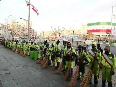 آماده باش ۶۵۰ نیروی شهرداری کرمانشاه همزمان با شروع بارندگی‌ها