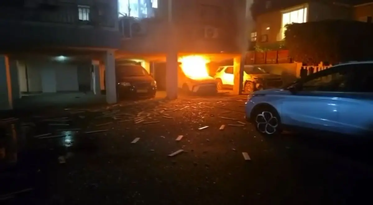 خسارات وارده در سرزمین‌های اشغالی درپی آخرین موج موشکی ایران + فیلم