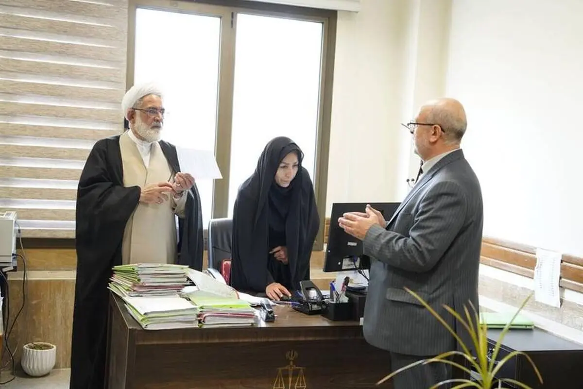 بازدید رئیس دیوان عالی کشور از محاکم تجدیدنظر استان همدان