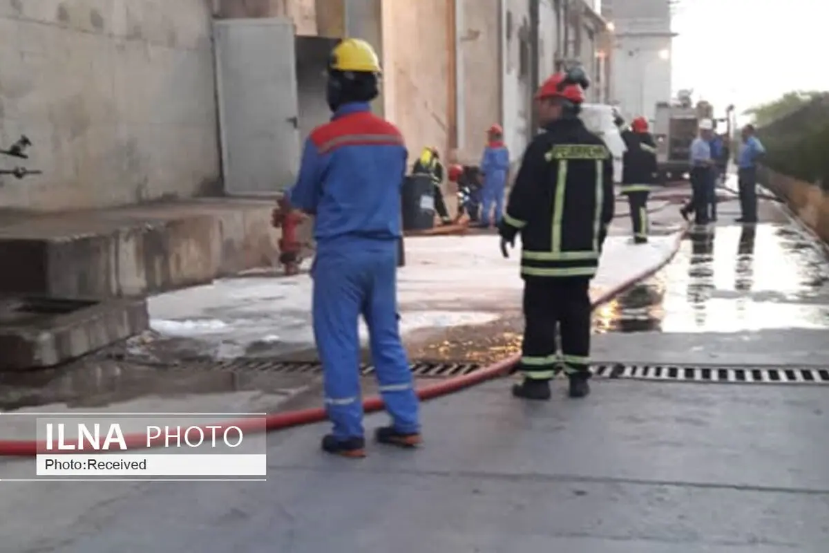 حادثه آتش‌سوزی در پتروشیمی تندگویان جزئی بود