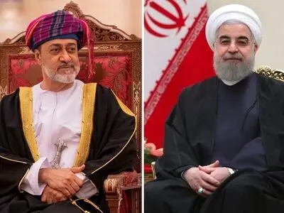 سلطان عمان فرا رسیدن عید سعید فطر را به روحانی تبریک گفت