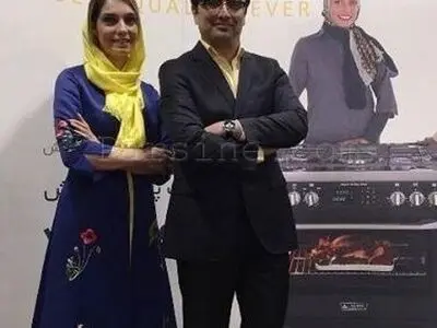 یک زوج هنری رسما مدل تبلیغاتی شدند/عکس