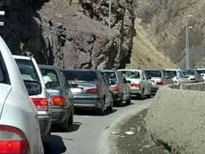 ورود ۲ خودرو در هرثانیه به مازندران از محور چالوس