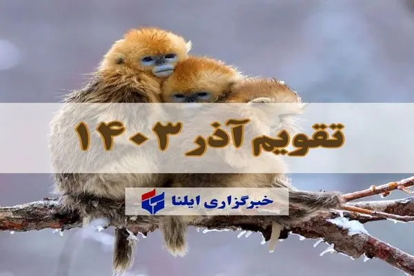 تقویم آذر ۱۴۰۳ + مناسبت ها و تعطیلی ها