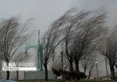 وزش باد شدید در برخی از مناطق کشور 