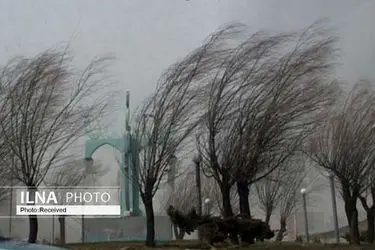 وزش باد شدید در برخی از مناطق کشور 