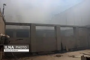 آتش‌سوزی دپوی ضایعات پسماند شهرداری علت دود غلیظ شرق اصفهان است