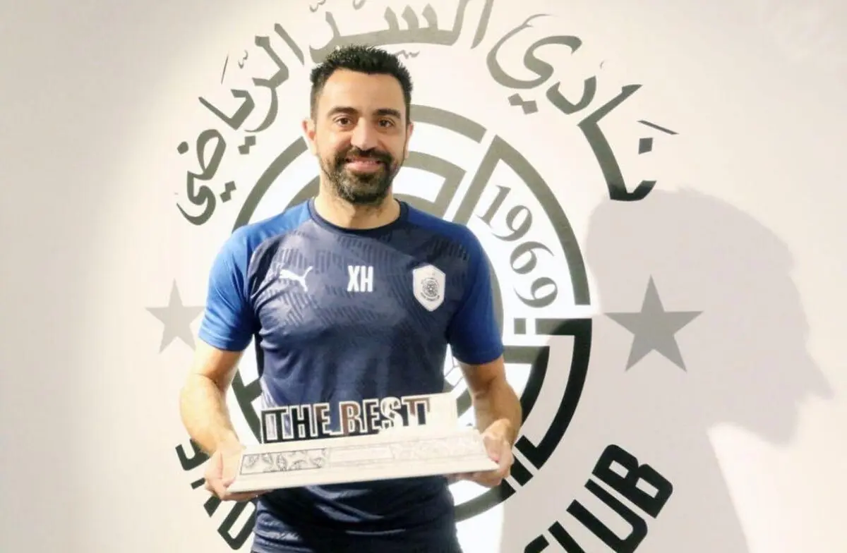 ژاوی مربی برتر دو ماه گذشته لیگ ستارگان قطر شد