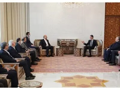 الاسد : إیران شریک أساسی لسوریا 