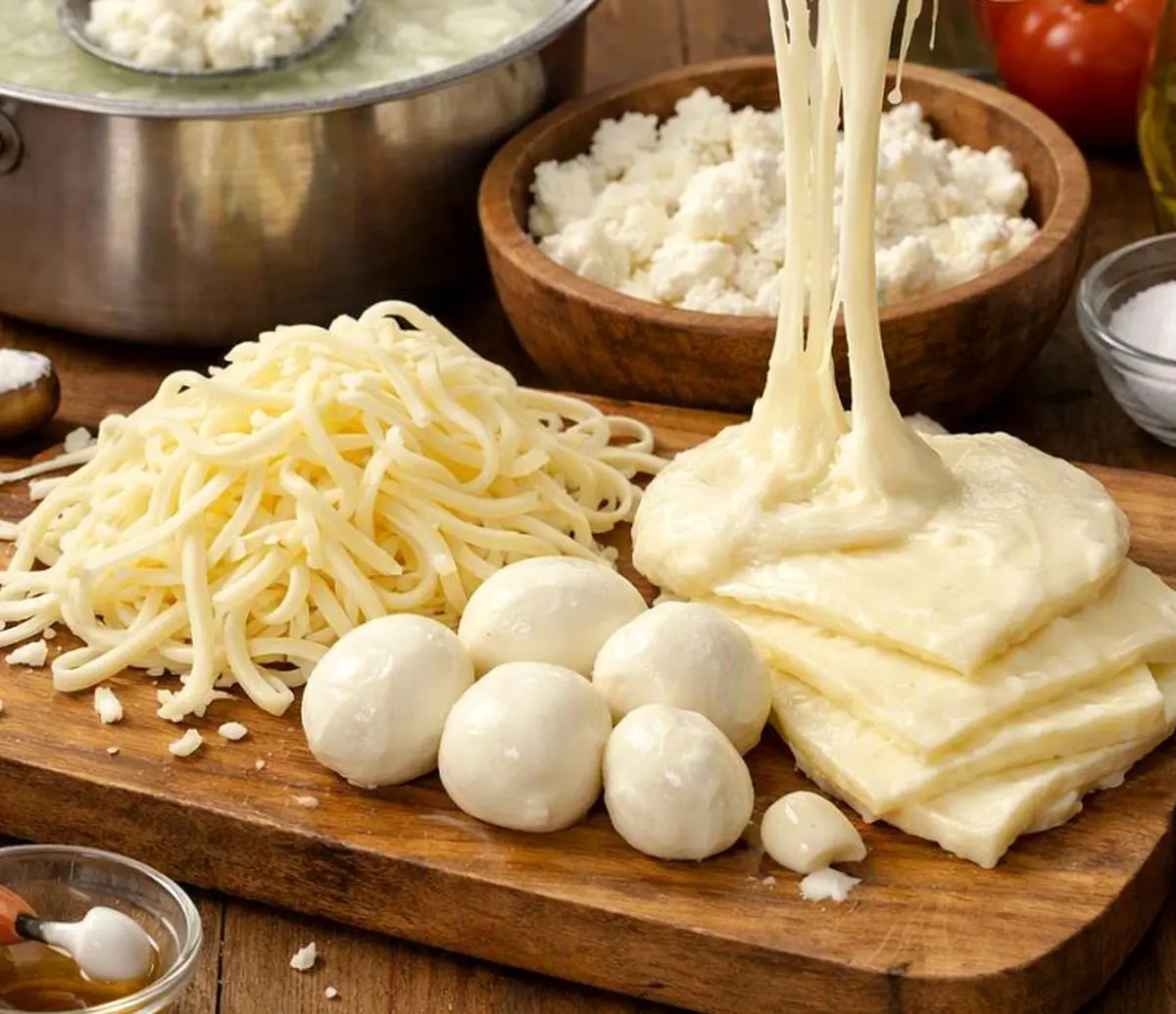 روش تهیه پنیر پیتزا خانگی؛ ساده و سریع