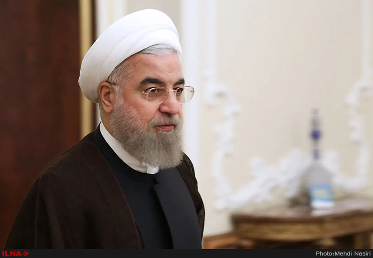 انتشار فیلم نمایش داده نشده از حضور حسن روحانی در سر پل ذهاب+ویدئو 