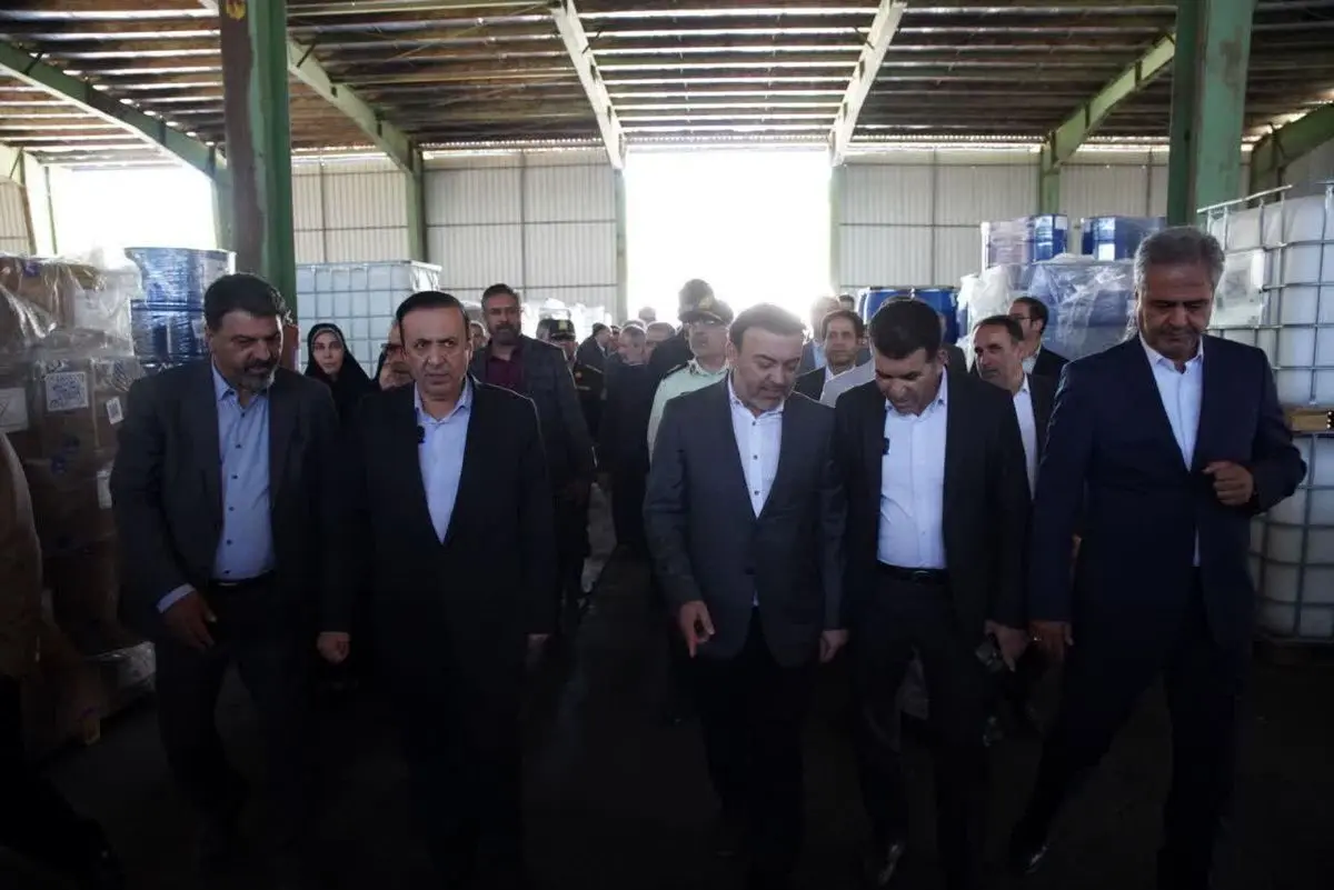 بازدید معاون اقتصادی وزیر کشور از گمرک قزوین 