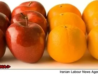 عدم ارائه آمار دقیق میزان ذخیره سازی پرتقال و سیب برای شب عید