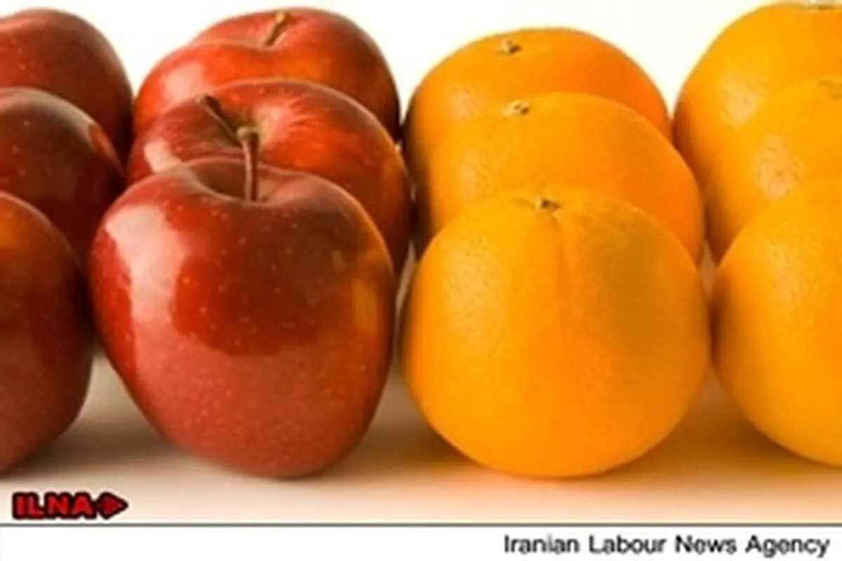 عدم ارائه آمار دقیق میزان ذخیره سازی پرتقال و سیب برای شب عید