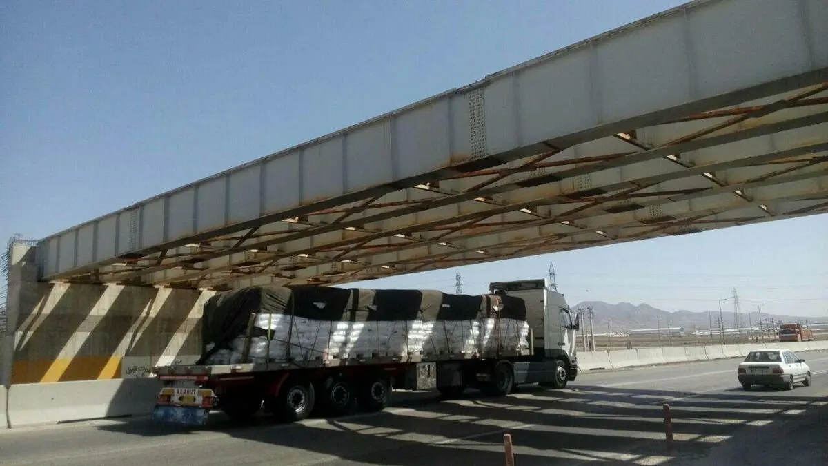 بهره برداری از پل روگذر شهرک صنعتی سمنان تا پایان تابستان امسال