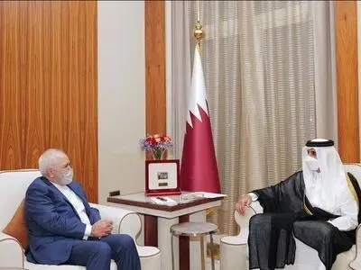وزیر امور خارجه کشورمان با امیر قطر دیدار کرد
